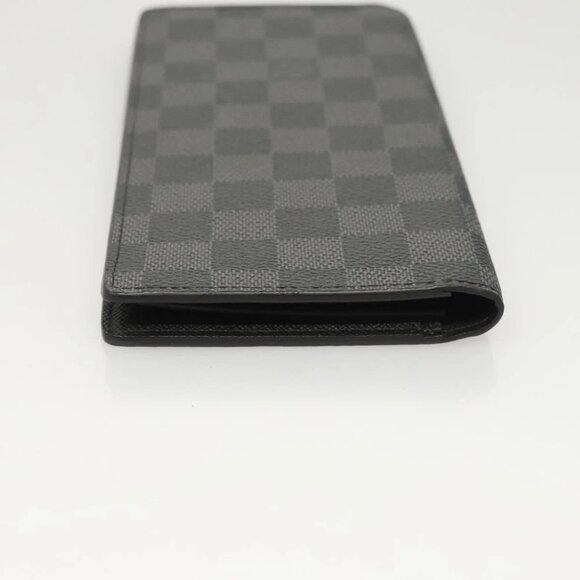 LOUIS VUITTON Damier Graphite Portefeuille Ron Long Wallet N62227 LV Auth - Picture 1 of 11